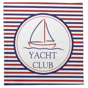 Yacht Club Napkin