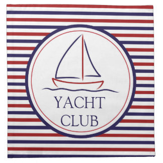 Yacht Club Napkin