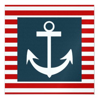 Yacht Club - Nautical - SRF Invitation