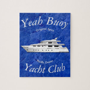 Yacht Club Yeah Buoy Jigsaw Puzzle