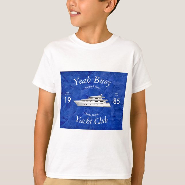 Yacht Club Yeah Buoy T-Shirt (Front)