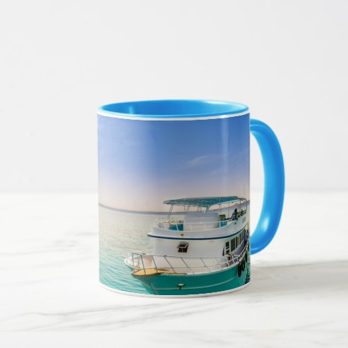 Yacht Cruises Boat Ocean Travel Sailing  Mug