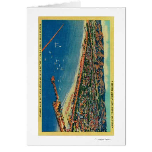 Yacht Harbor, The Palisades, and Santa Monica (Front)