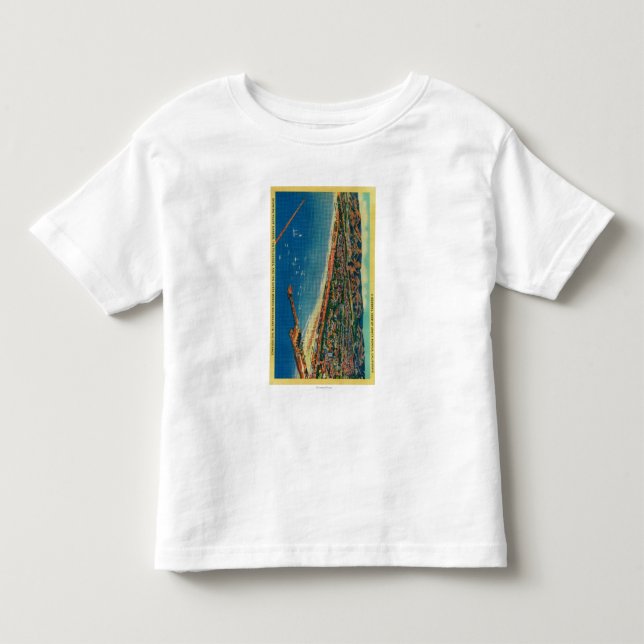 Yacht Harbor, The Palisades, and Santa Monica Toddler T-shirt (Front)