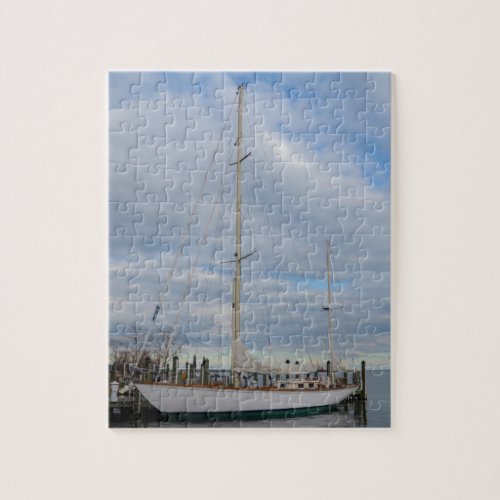 Yacht in Annapolis Jigsaw Puzzle