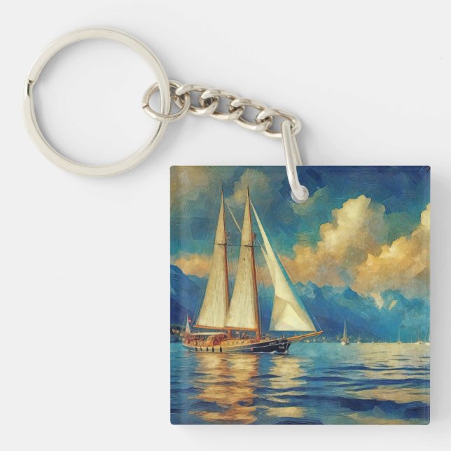 Yacht Keychain (Front)