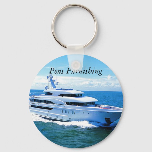 yacht_phoenix, Pens Furnishing Keychain (Front)
