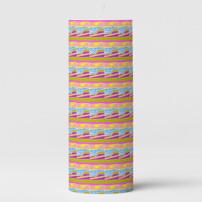 Yacht Pillar Candle (Front)