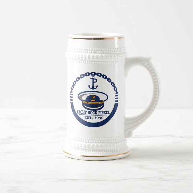Yacht Pinkel Beer Stein (Right)
