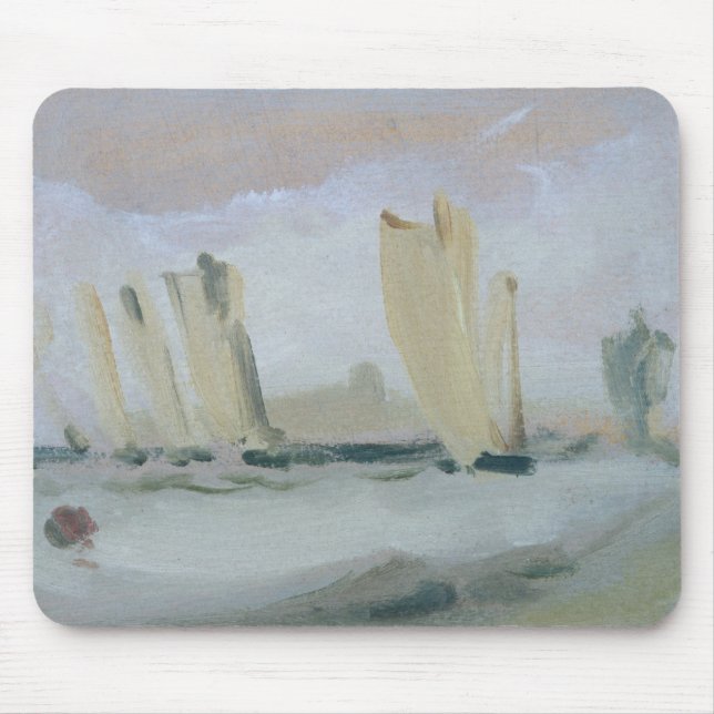 Yacht Racing on the Solent, previously attributed Mouse Pad (Front)