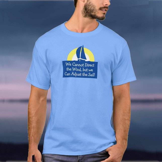 Yacht Racing Sailing With Sunset T-Shirt (Creator Uploaded)