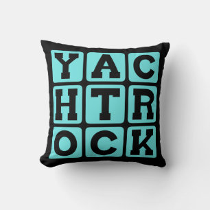 Yacht Rock, Music Genre Throw Pillow
