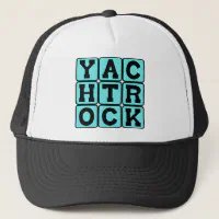 Yacht Rock - Choose Your Style Hat Charcoal Soft Trucker