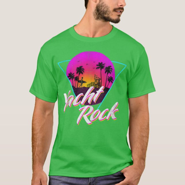 Yacht Rock Party Boat Drinking Beach friends T-Shirt (Front)
