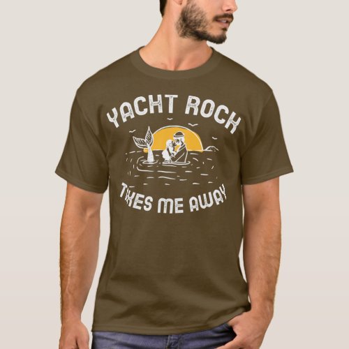 Yacht Rock Takes Me Away Active TShirt