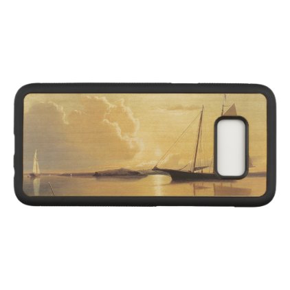 Yacht Sailboats Ocean Sea Sunrise Device Case