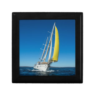 Yacht Sailing   South Australia Jewelry Box