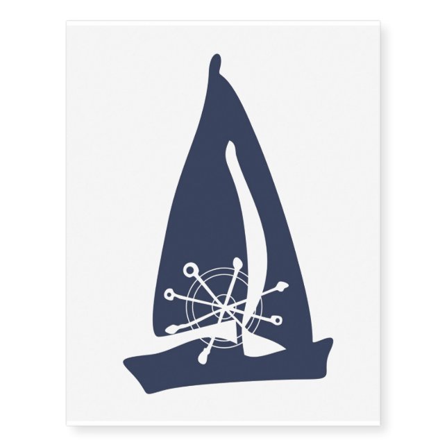 Yacht Temporary Tattoos (Front)