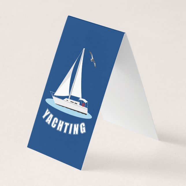 Yachting Business Card (Front)