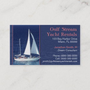 Yachting Business Card