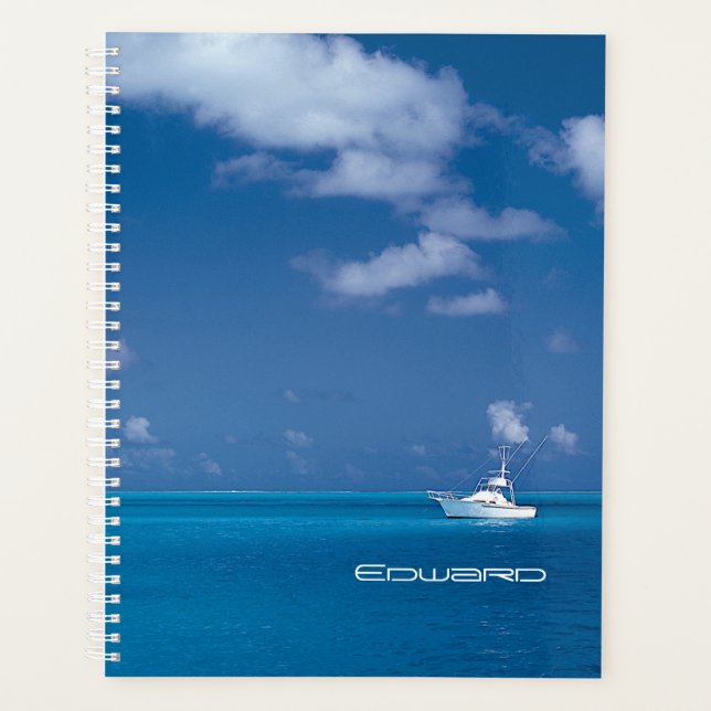 Yachting into the Blue Planner (Front)