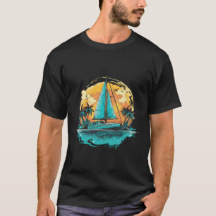 Yachting Sailinger Sailing-Yacht Sailboat Sailing  T-Shirt