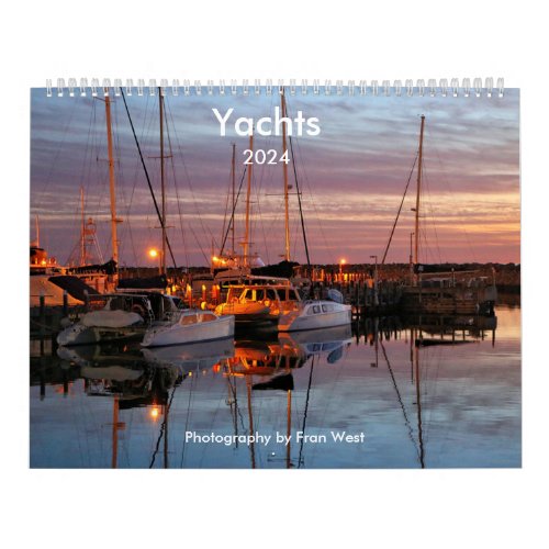 Yachts 2024 calendar