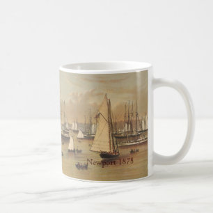 Yachts at Newport Coffee Mug