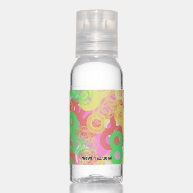 yaei abstract art 888888 hand sanitizer (Front)