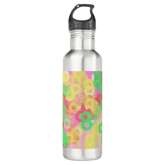 yaei candy design so fantastic stainless steel water bottle (Front)
