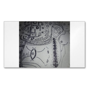 yaei cubicsm style business card magnet
