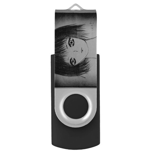 yaei cute girl anime manga  flash drive (Front Vertical)