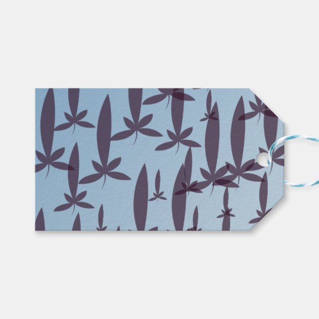 yaei lupines design eternity  gift tags (Front (Horizontal))