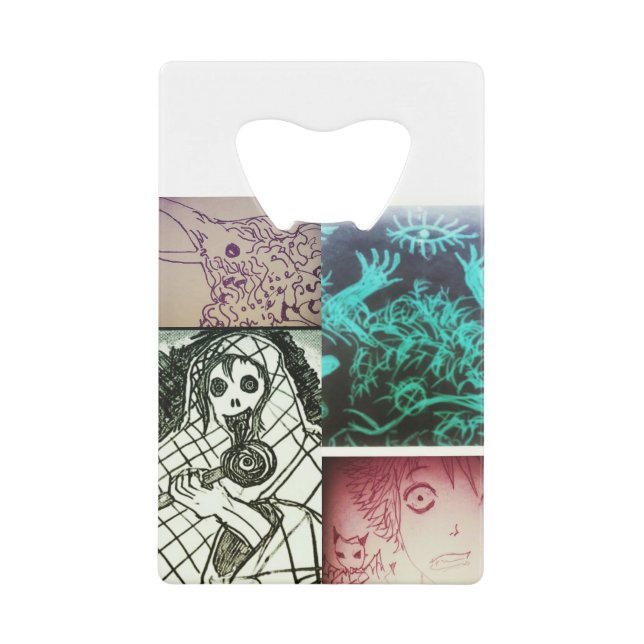 yaei mystery 1 credit card bottle opener (Front)