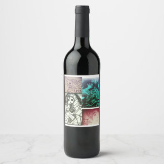 yaei mystery creation wine label