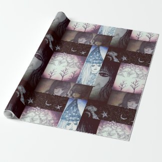 yaei of darkness yaie of light 1 wrapping paper