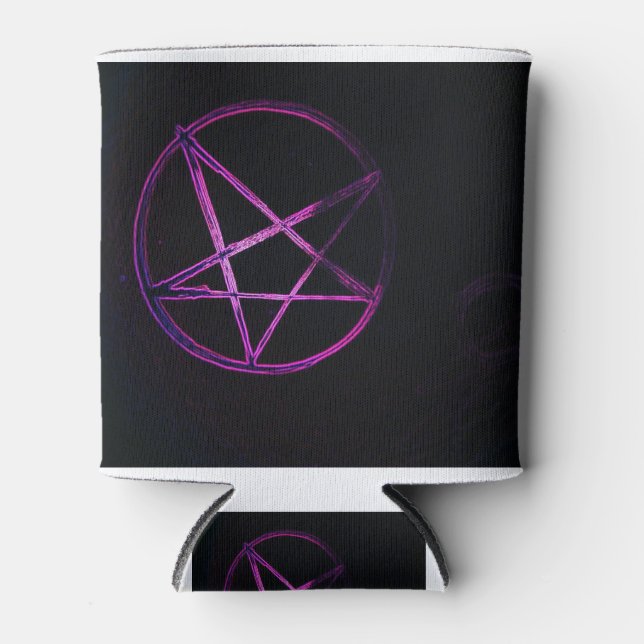  yaei purple pentagram can cooler (Front)