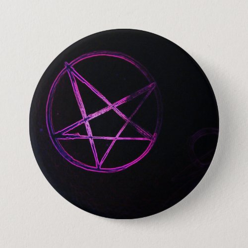 Yaei purple pentagram Keychain Button