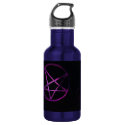 yaei purple pentagram stainless steel water bottle