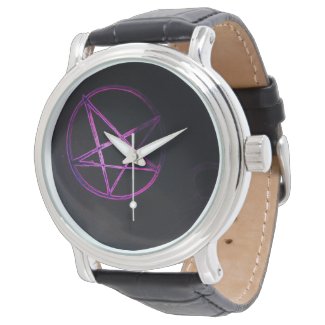 yaei purple pentagram watch