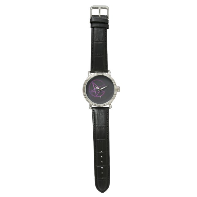 yaei purple pentagram watch (Flat)