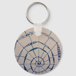 yaei spiderwebs art keychain