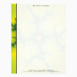Yag Beam Fractal Art Letterhead