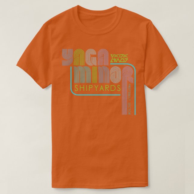 Yaga Minor Shipyards T-Shirt (Design Front)