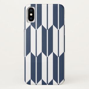 Yagasuri [indigo] - Japanese Traditional Pattern iPhone X Case