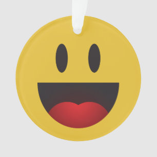 yah emoji ornament