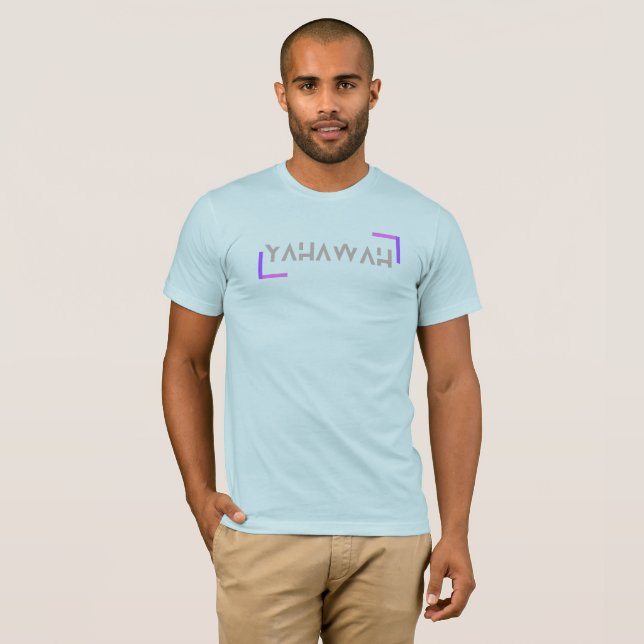 YAHAWAH Men's Relaxed T-shirt (Front Full)
