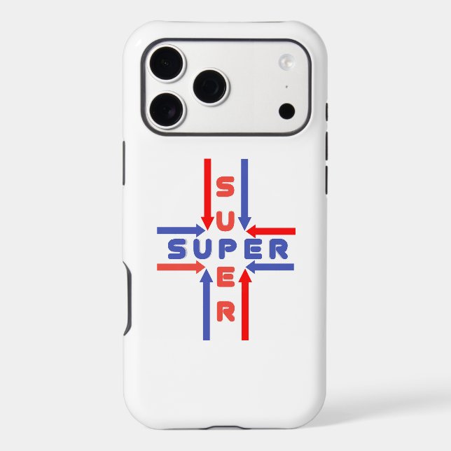 Yahh super super art iPhone case (Back)