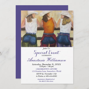 YAHOO WESTERN PARTY EVENT INVITE