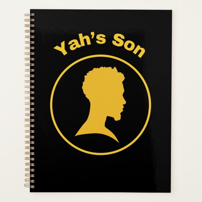 Yah's Son Graphic Design Planner (Front)